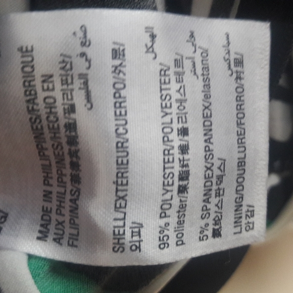 INC striped wide leg belted jumpsuit - Picture 11 of 11